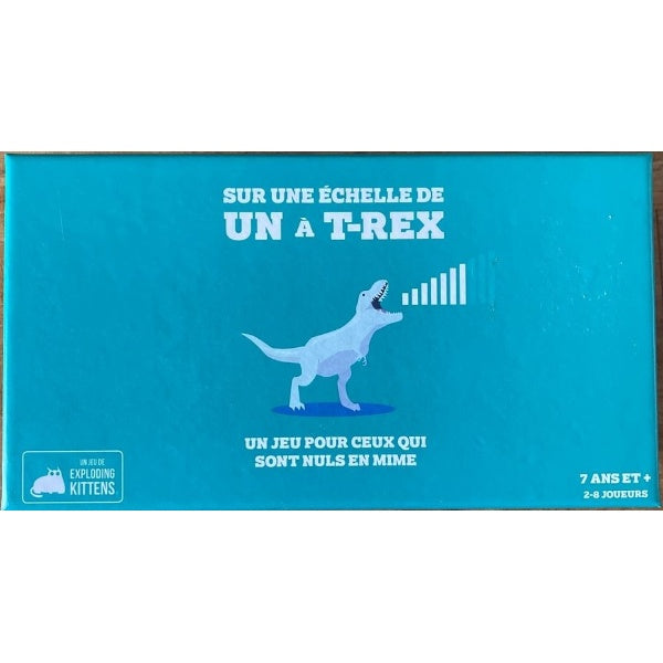 Image du jeu Sur une Echelle de Un à T-Rex