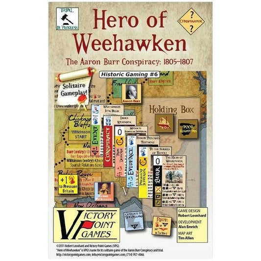 Image du jeu Hero of Weehawken: The Aaron Burr Conspiracy 1805-1807