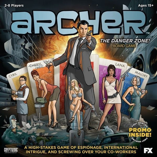 Image du jeu Archer: The Danger Zone! Board Game