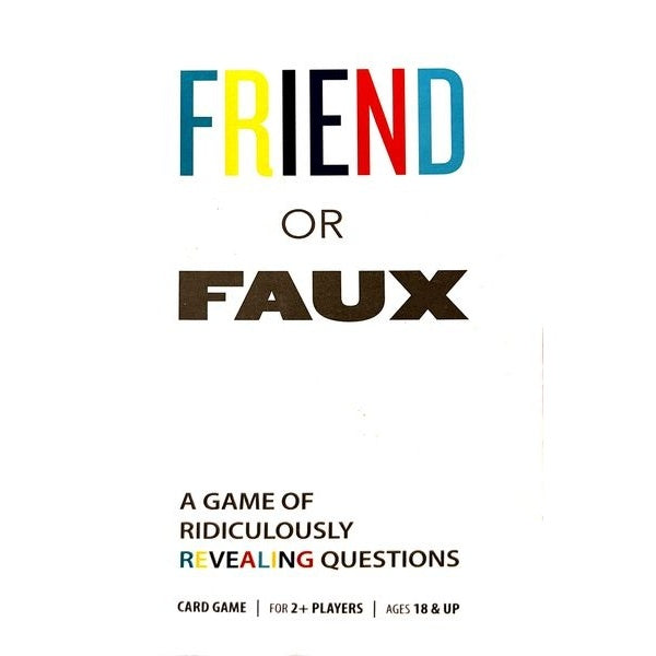 Image du jeu Friend or Faux: A Game of Ridiculously Revealing Questions