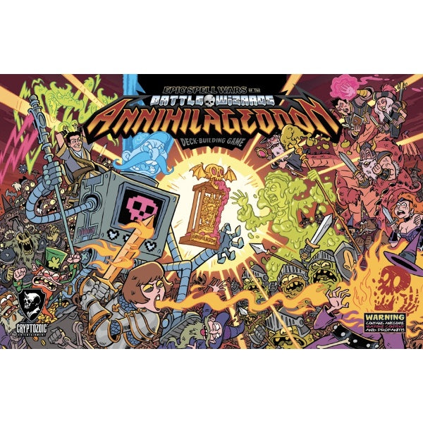 epic spell wars card sleeves Epic Spell Wars of the Battle Wizards: Annihilageddon Deck-Building Game  Card Sleeve Kit