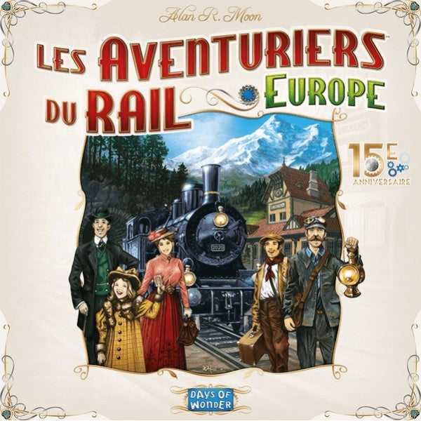 ticket to ride europe 15th anniversary card sleeves Ticket to Ride Europe 15th Anniversary Edition – 3DLevelup main image 1