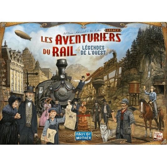Image du jeu Les Aventuriers du Rail Legacy : Légendes de l’Ouest