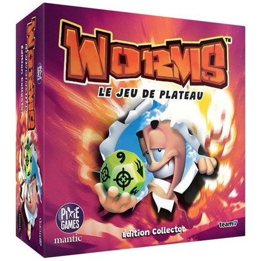 Image du jeu Worms, le jeu de plateau