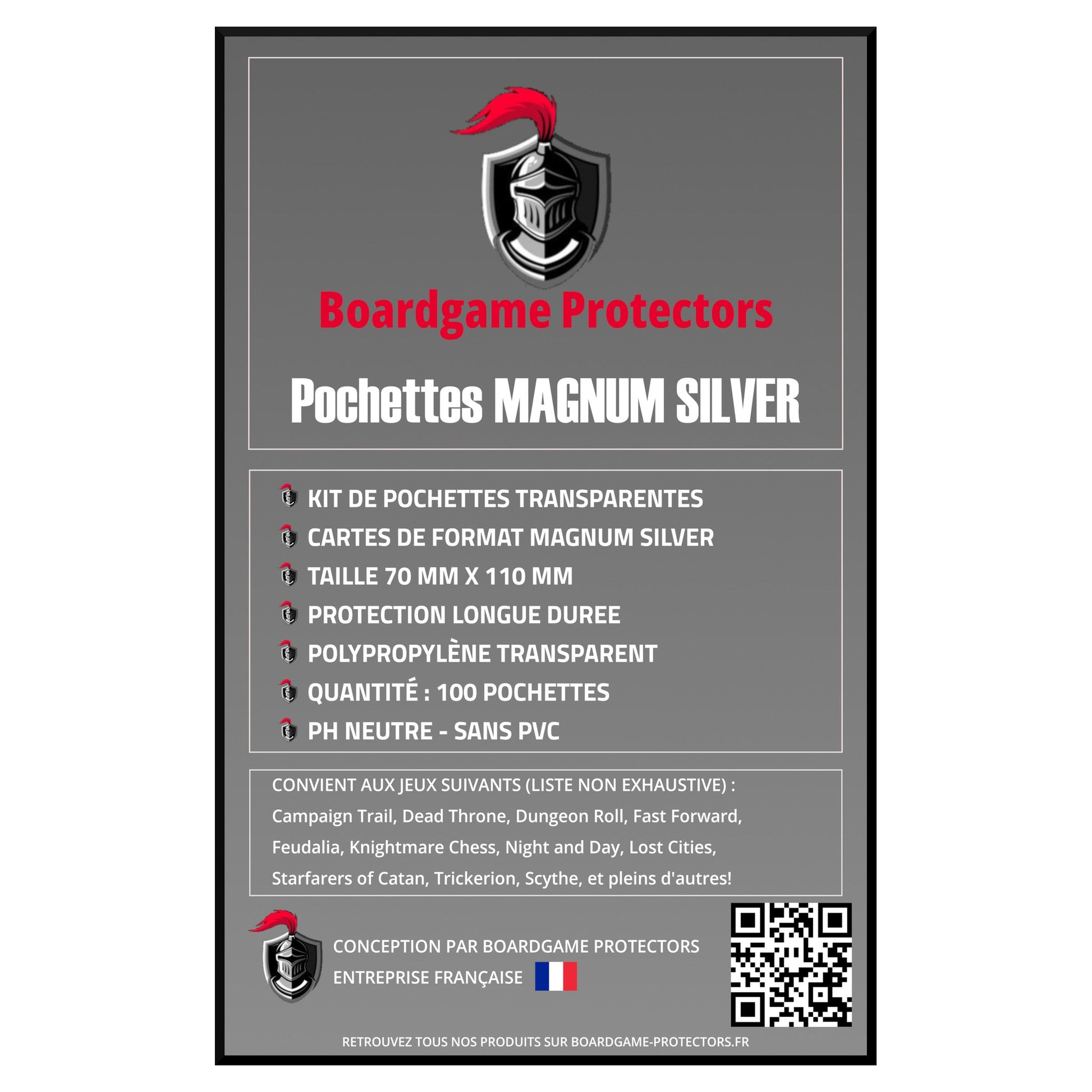 Image des pochettes de taille MAGNUM_SILVER